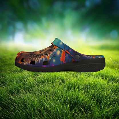 Halloween Hedgehog Foam Clogs