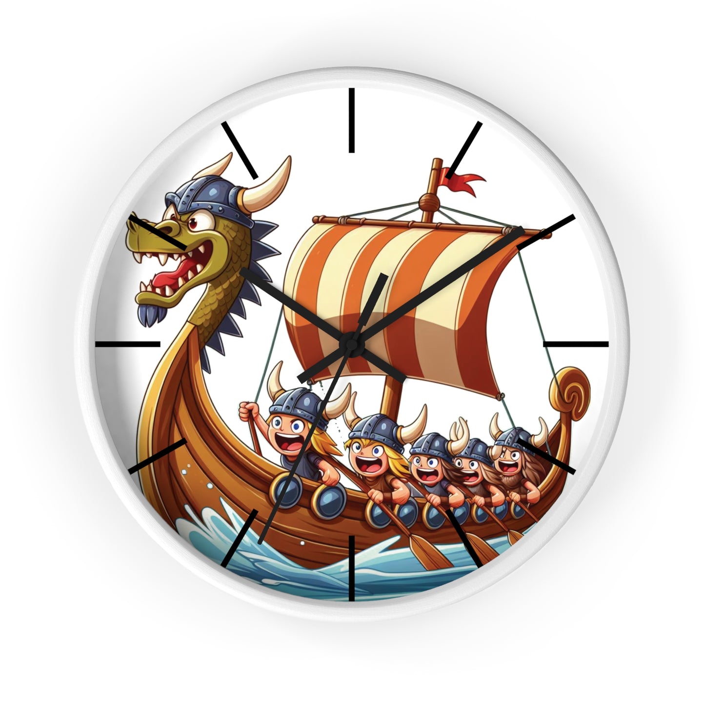 Little Raiding Party Wall Clock