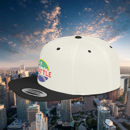 Seattle Baseball Flat Bill Snapback