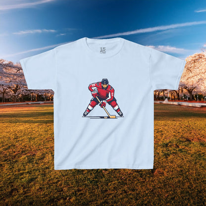 Washington Hockey Player Kids Tee