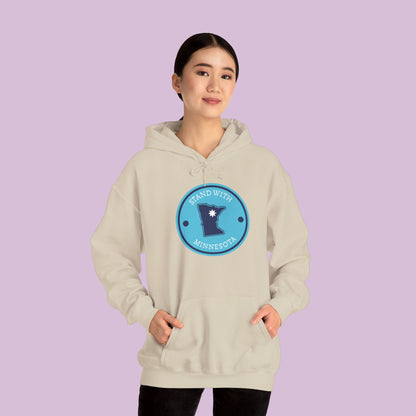 Stand With Minnesota Logo Hoodie
