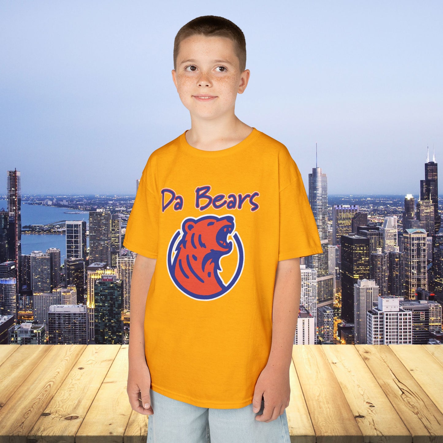 Da Bears Logo Kids Tee