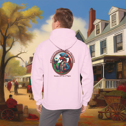 Revolutionary Red Dragons Crest Hoodie
