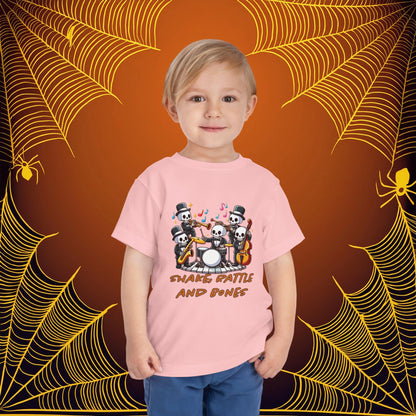 Skeleton Shake, Rattle and Bones Toddler Tee