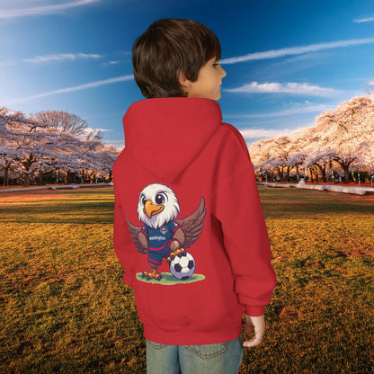 Washington Spirit Red/Blue Design Youth Hoodie