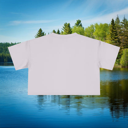 Timber Wolf Women's Crop Tee