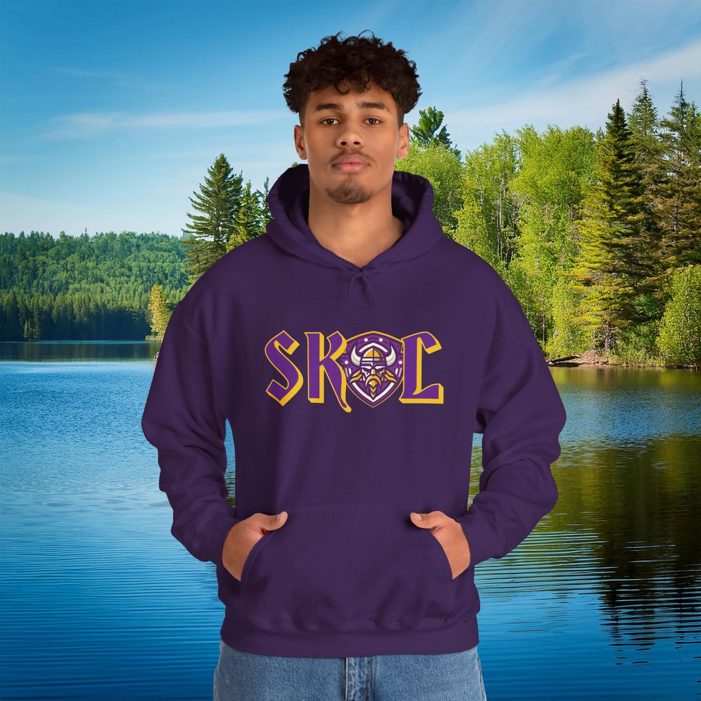 Minnesota Football SKOL Logo Hoodie