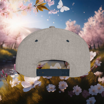 Rainbow Kiss Flat Bill Snapback