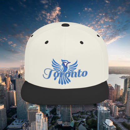 Toronto Flying Blue Jay Flat Bill Snapback