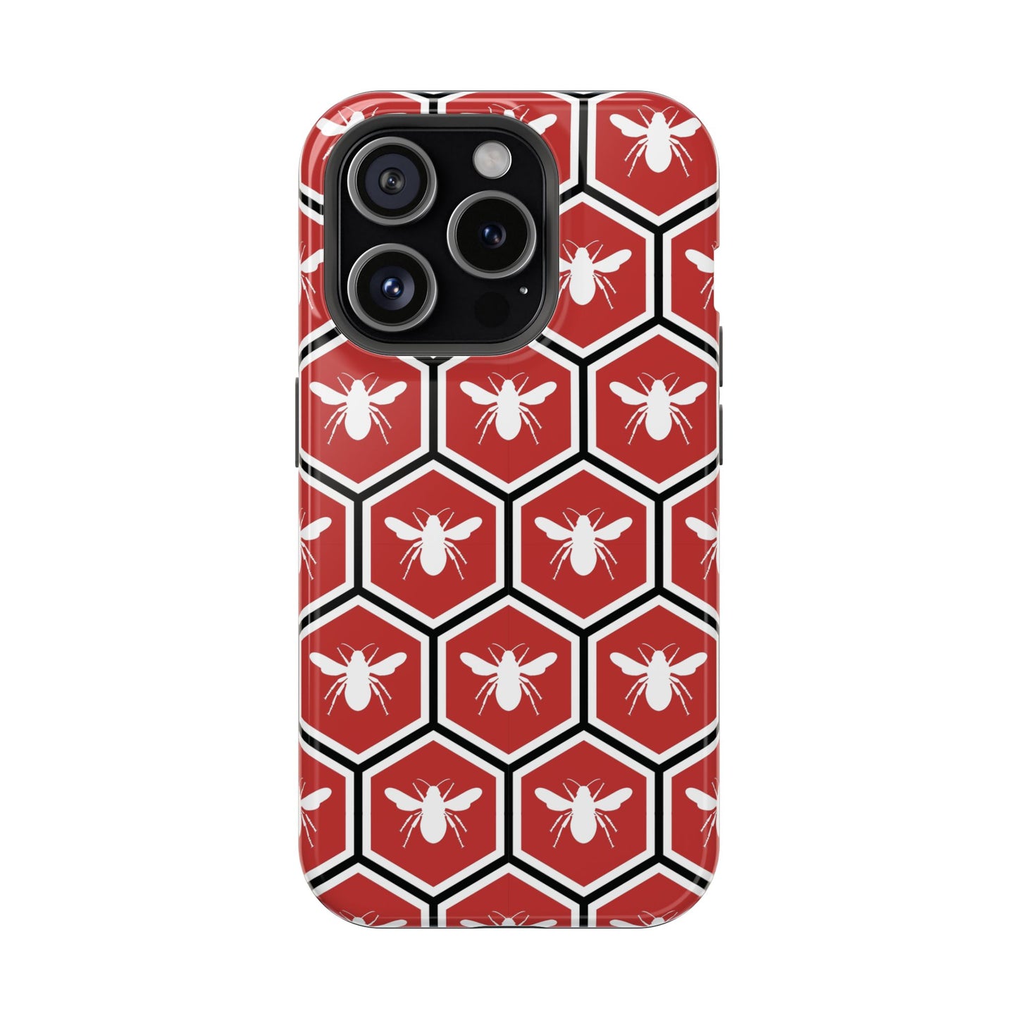 Honeycomb Bee Impact-Resistant Phone Case