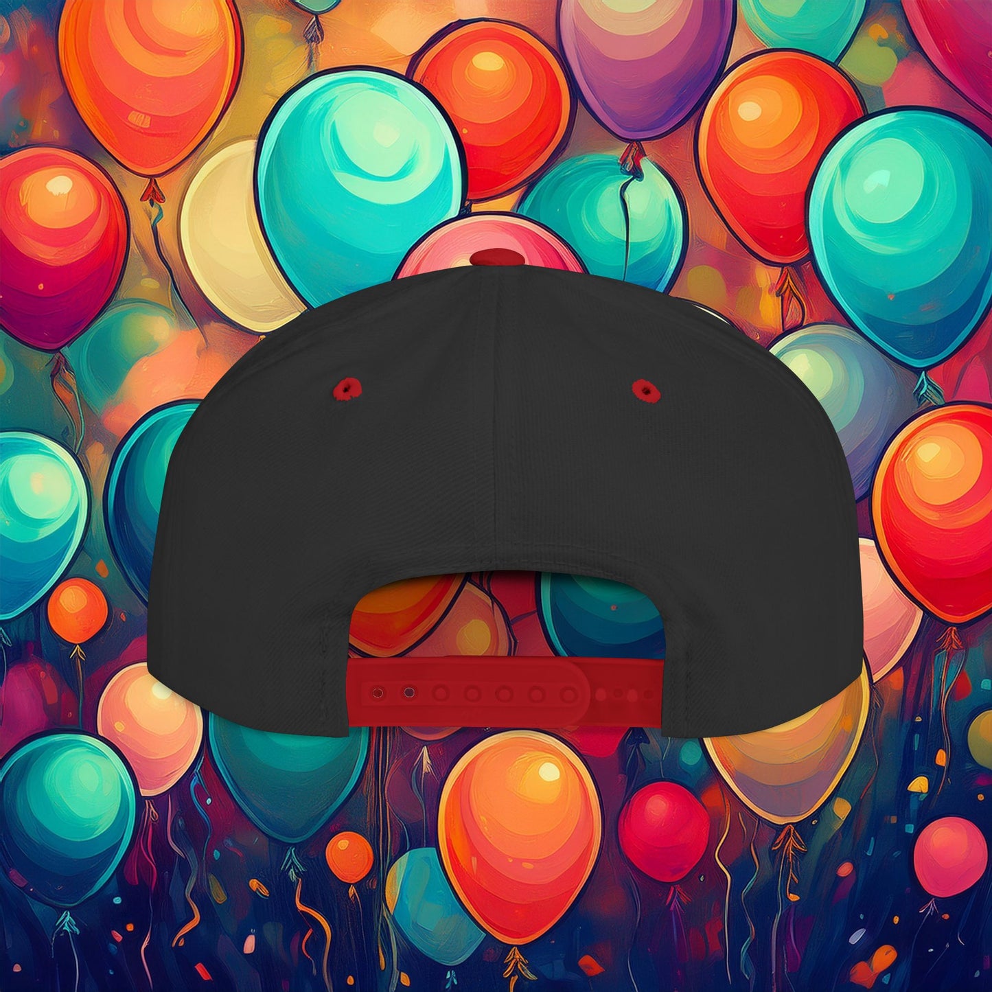 Rainbow Love Flat Bill Snapback