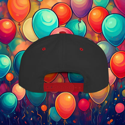 Rainbow Love Flat Bill Snapback