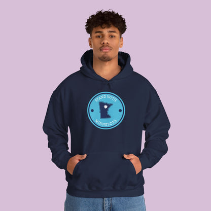 Stand With Minnesota Logo Hoodie