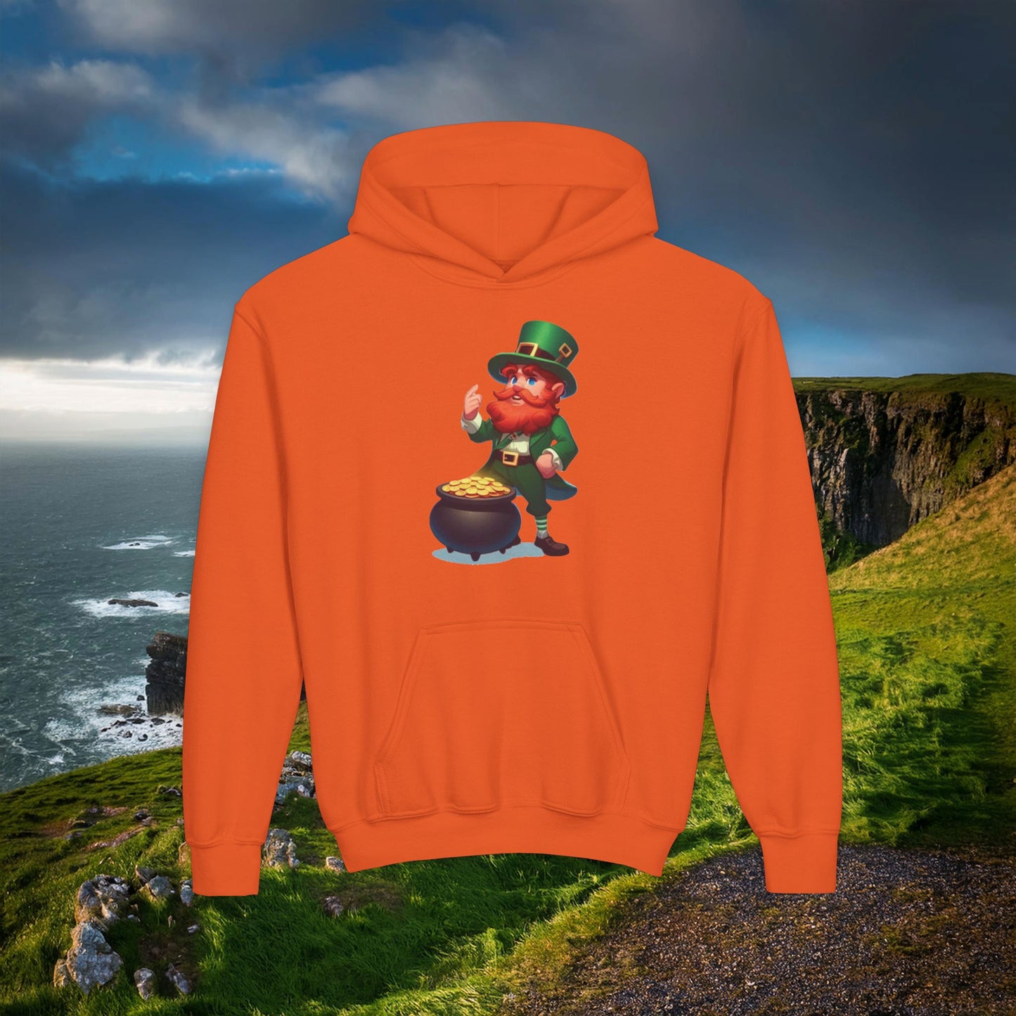 Leprechaun Youth Hoodie