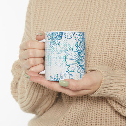 Seashell Ceramic Mug (11oz/15oz)