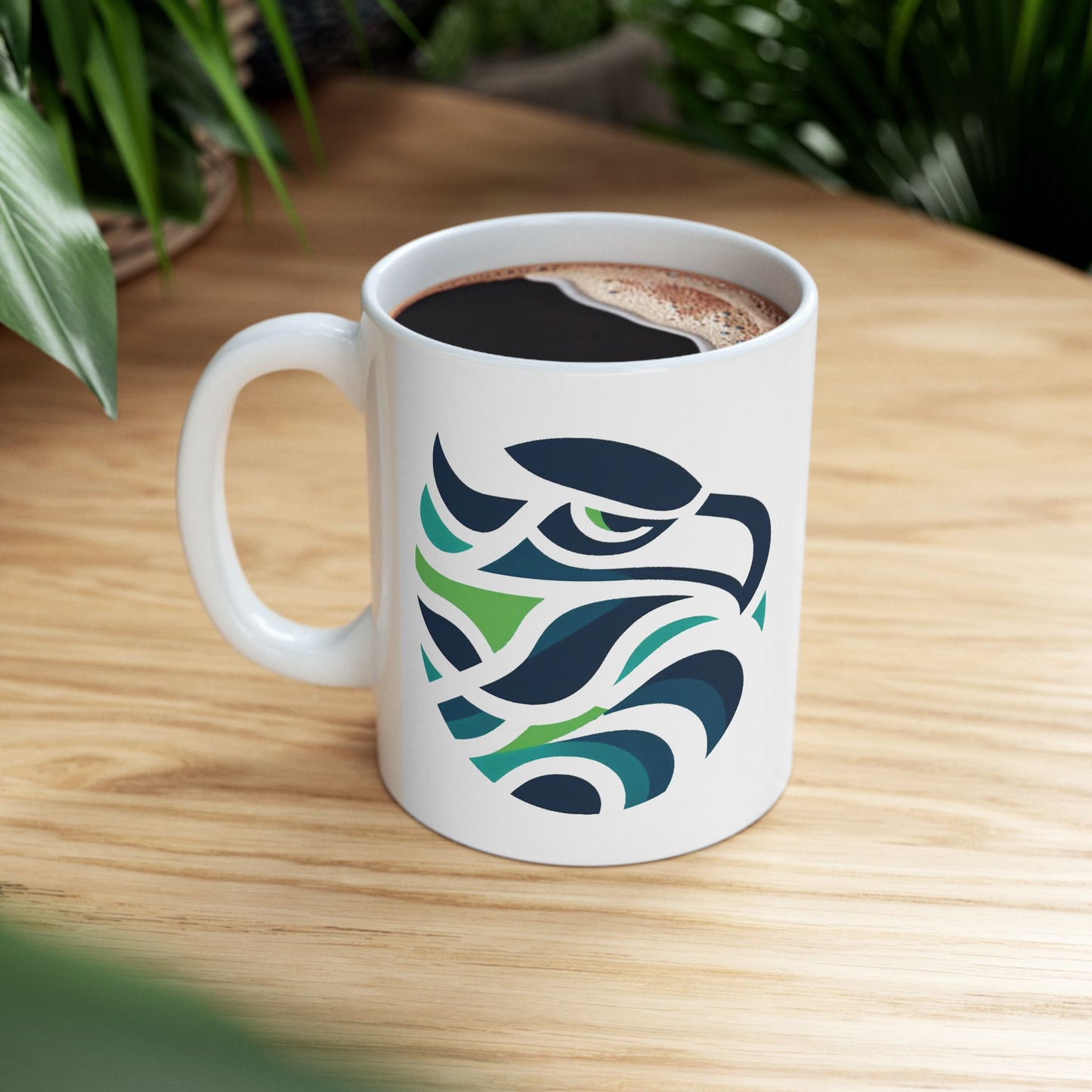Seattle Football Logo Ceramic Mugs (11oz\15oz)