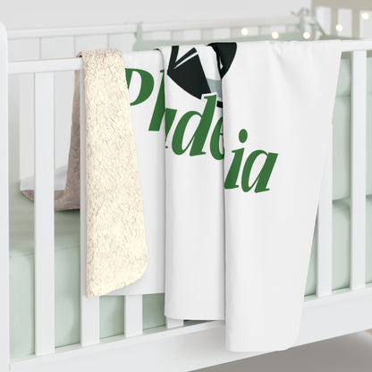 Fly Eagles Fly Sherpa Fleece Blanket