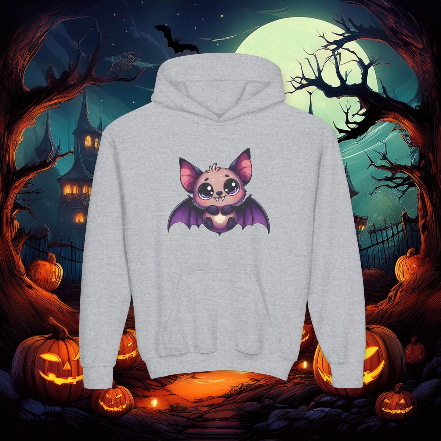 Little Bat Youth Hoodie