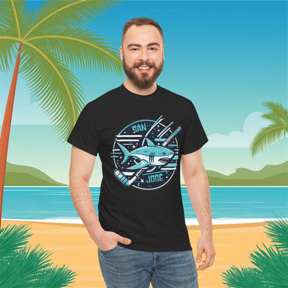 San Jose Hockey Logo Tee