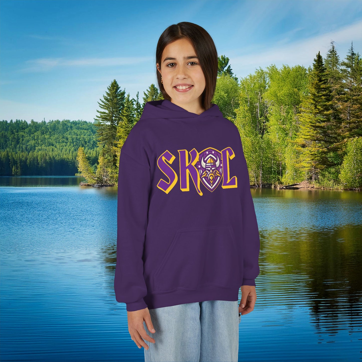 Minnesota Football SKOL Logo Youth Hoodie