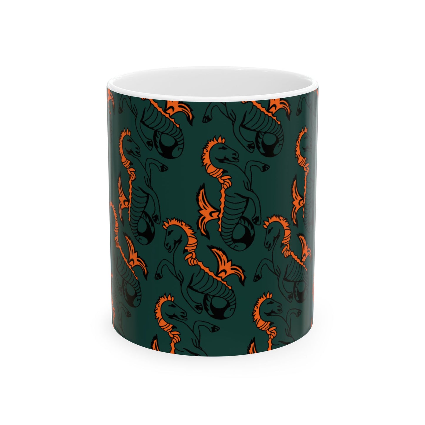 Newcastle Seahorse Ceramic Mugs (11oz/15oz)
