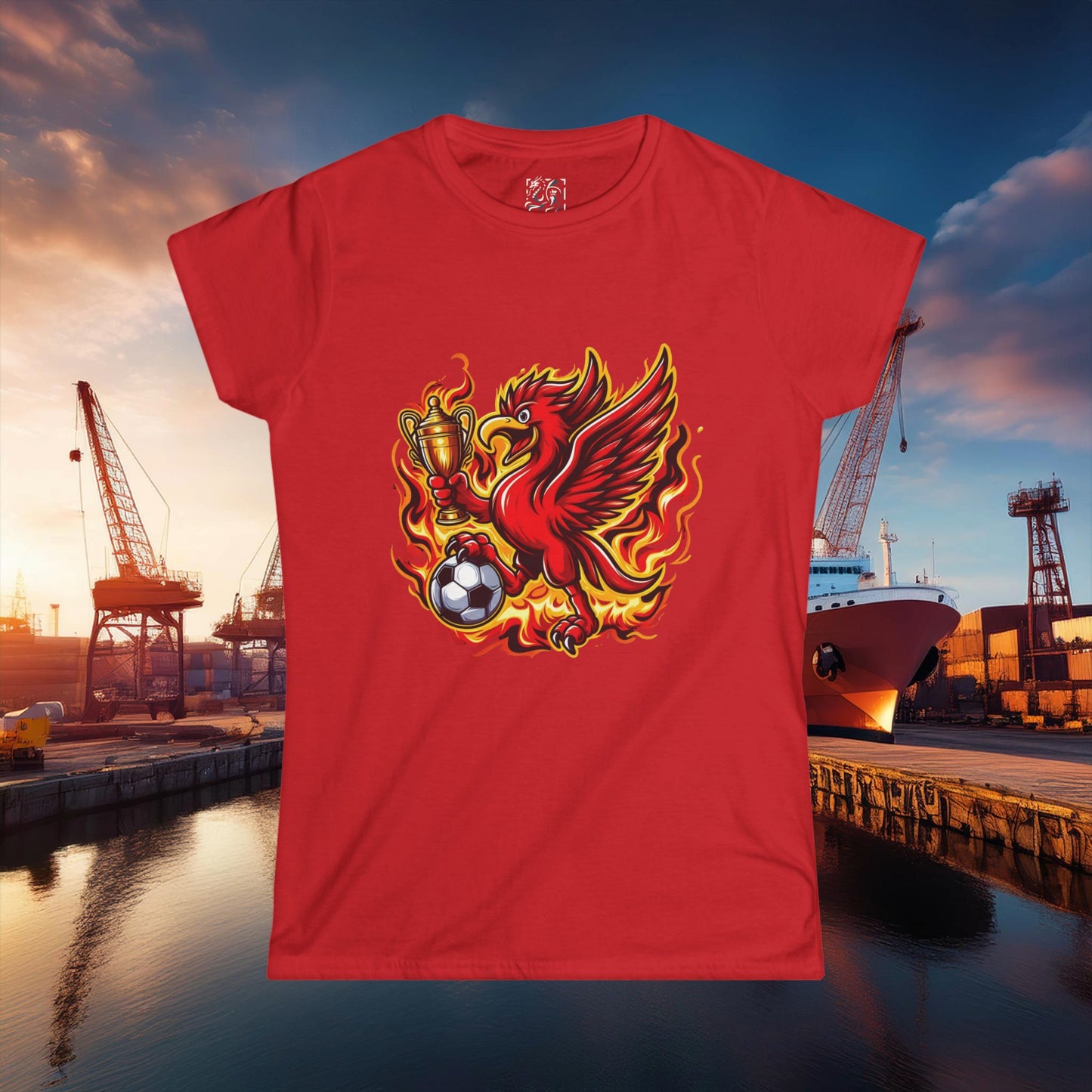 Liverpool Flames Women's Softstyle Tee