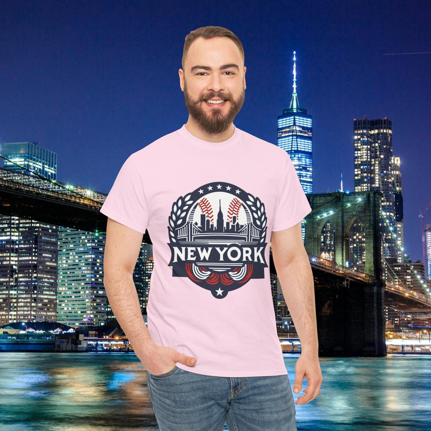 New York Bronx Baseball Tee
