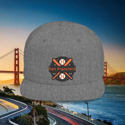 San Francisco Baseball Flat Bill Snapback