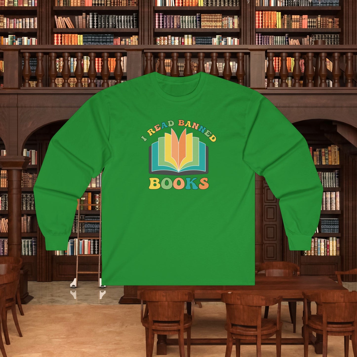 I Read Banned Books Long Sleeve Tee