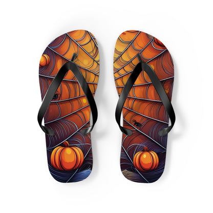 Spider Web Flip Flops