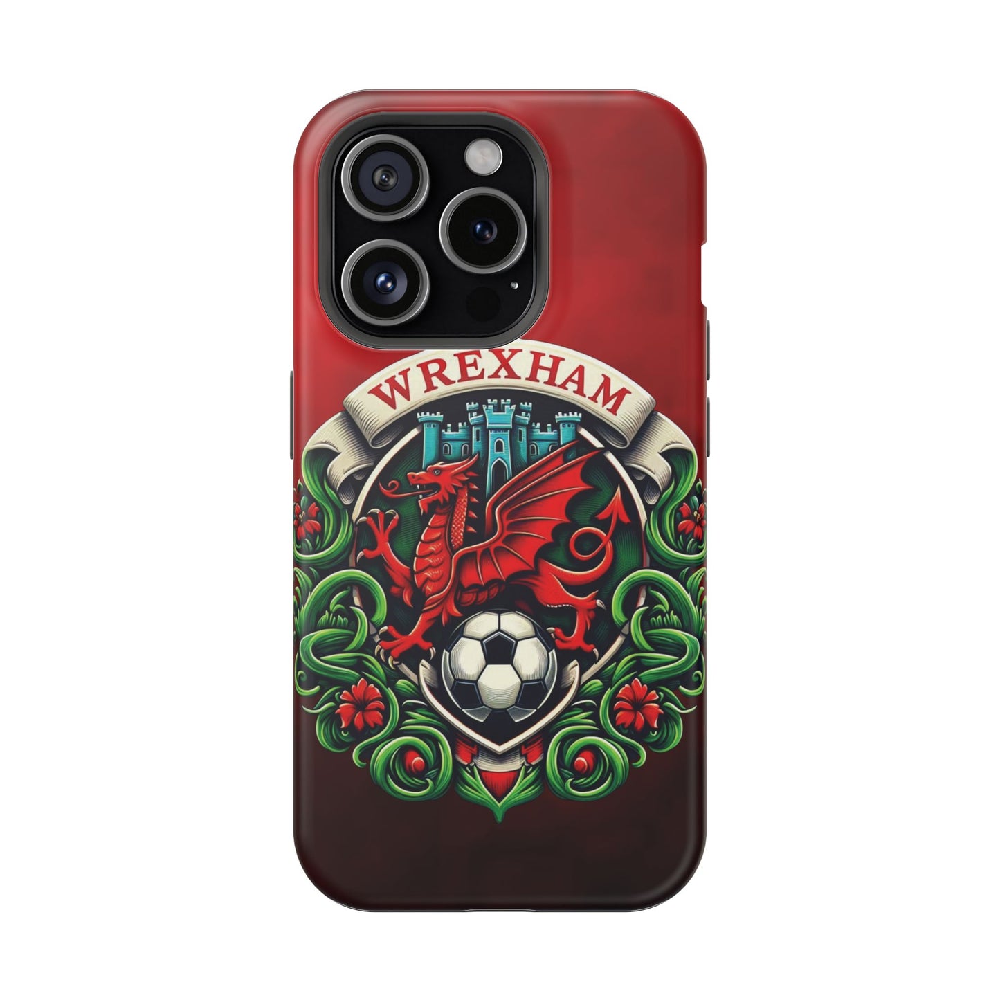 Wrexham Crest Impact-Resistant Cases