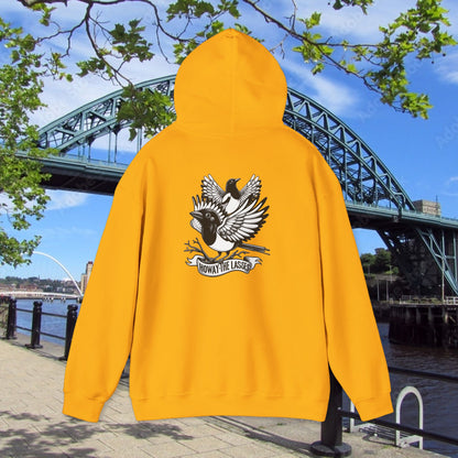 Newcastle United Howay The Lasses B&W (Twin Mags) Hoodie