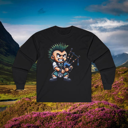 Scottish Punk Rock Long Sleeve Tee