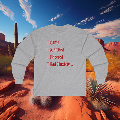 PHX Reds "Never Leave A Wrexham Match" Long Sleeve Tee