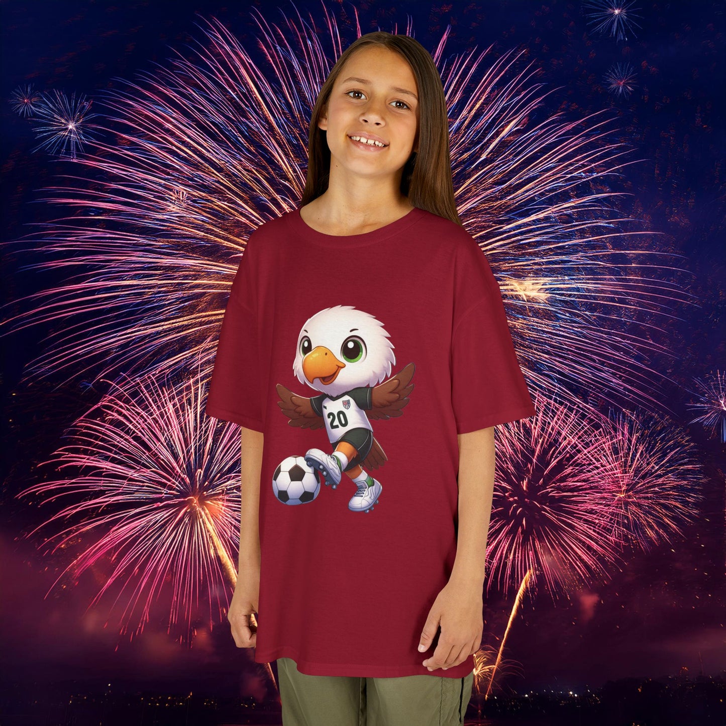 Mini US Soccer Fan Kids Tee