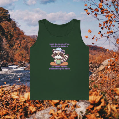 Raccoon Coffee Tank Top