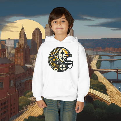 Pittsburgh Football Crest Youth Hoodie
