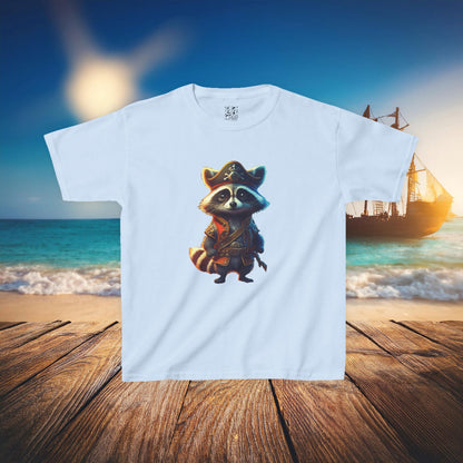 Raccoon Pirate Kids Tee