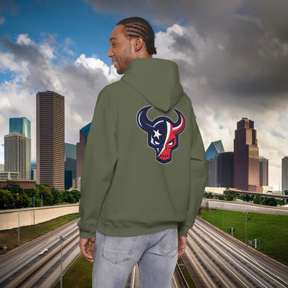 Houston Skull Hoodie