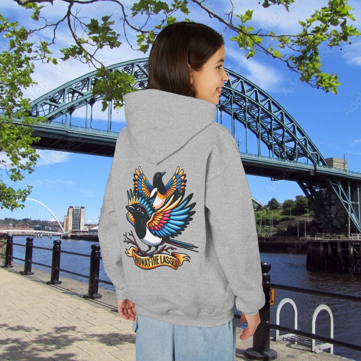Newcastle United Howay the Lasses Youth Hoodie