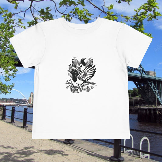 Newcastle United Howay The Lasses B&W (Twin Mags) Toddler Tee