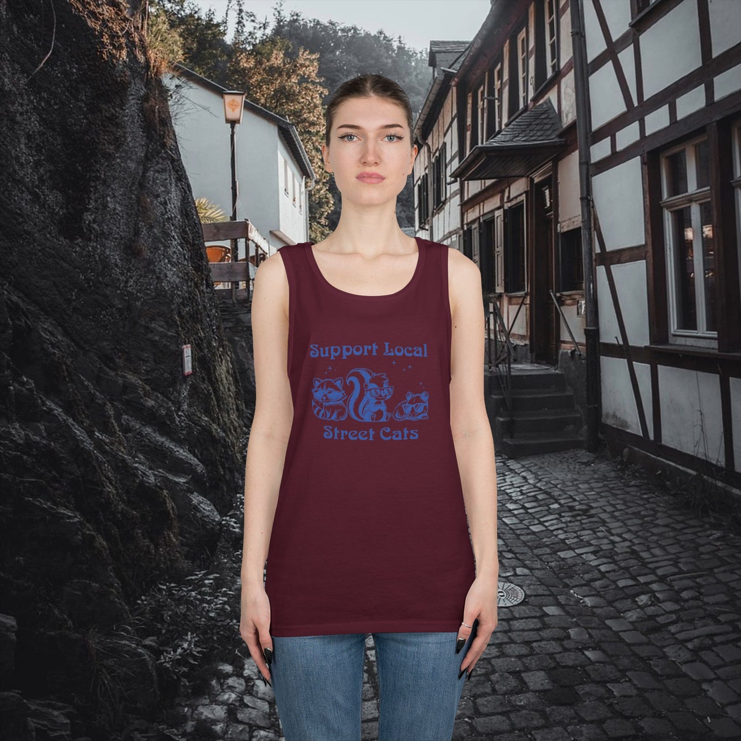 Support Local Street Cats Tank Top