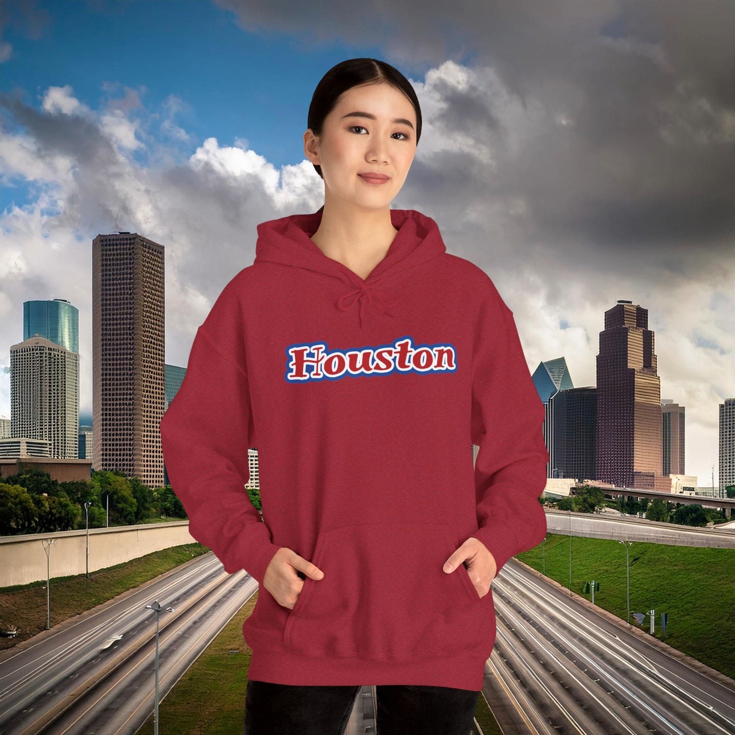 Houston Bull Football Hoodie