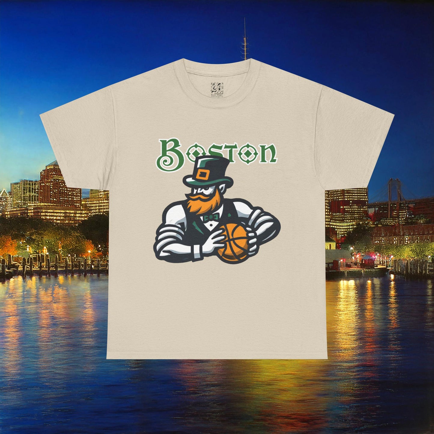 Boston Basketball Design Tee