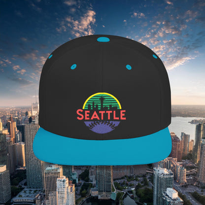 Seattle Baseball Flat Bill Snapback