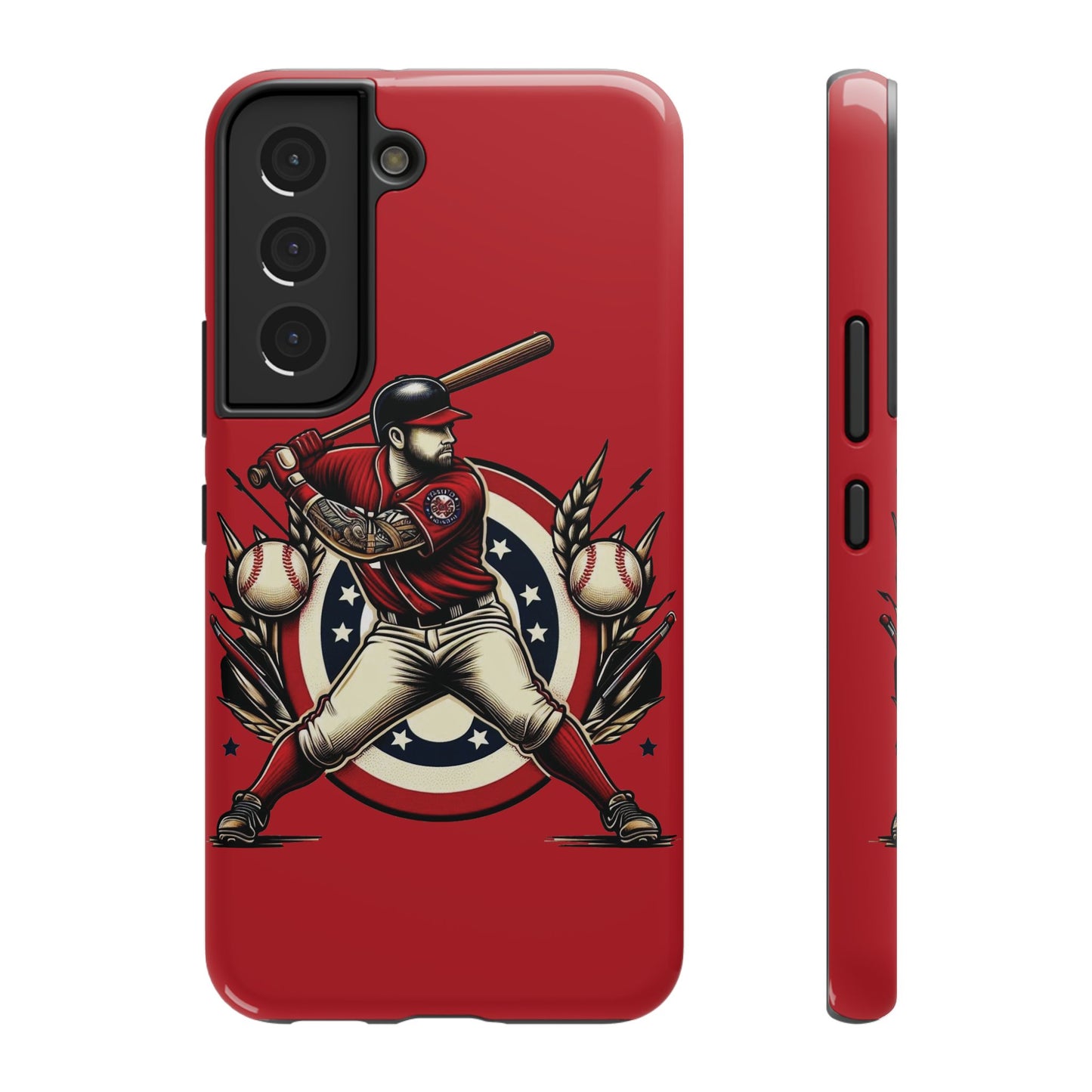 Washington Baseball At Bat Impact-Resistant Cases