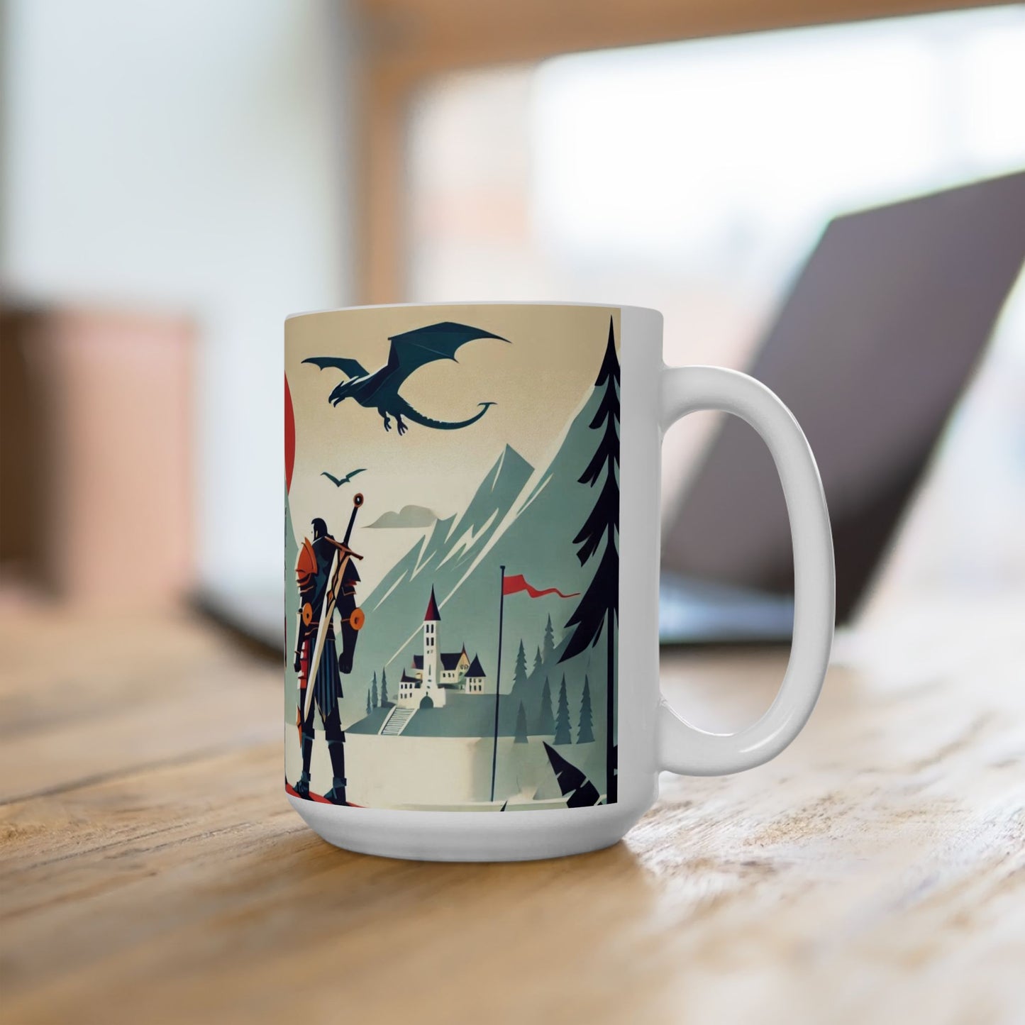 Frostback Mountains Ceramic Mugs (11oz\15oz)