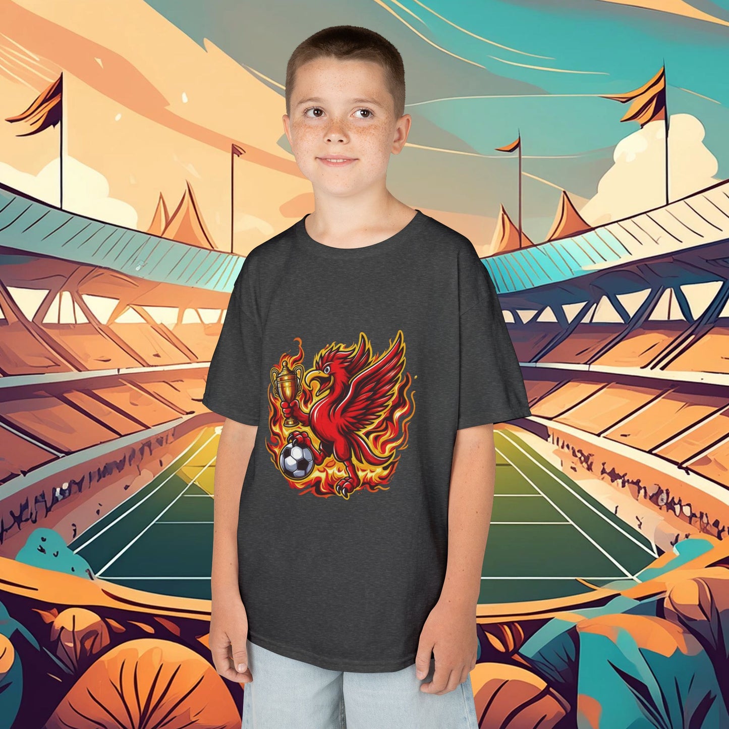 Liverpool Flames Kids Tee