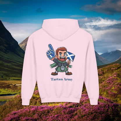 Scotland Tartan Army Youth Hoodie