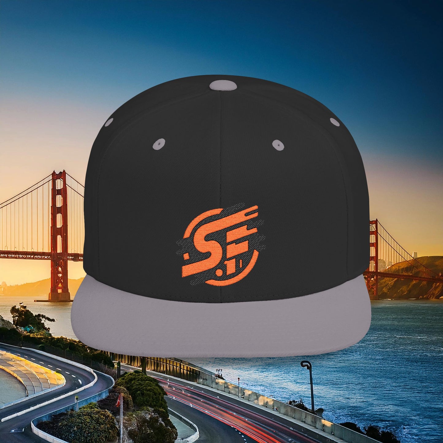 San Francisco SF Flat Bill Snapback